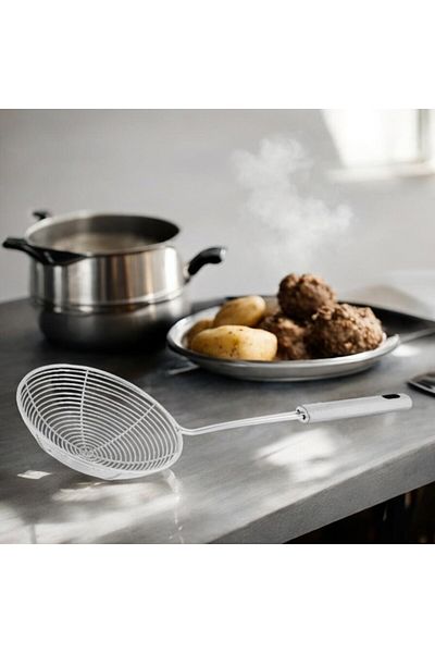 tg tek-iş global Professional Stainless Steel Strainer for Home and Kitchen