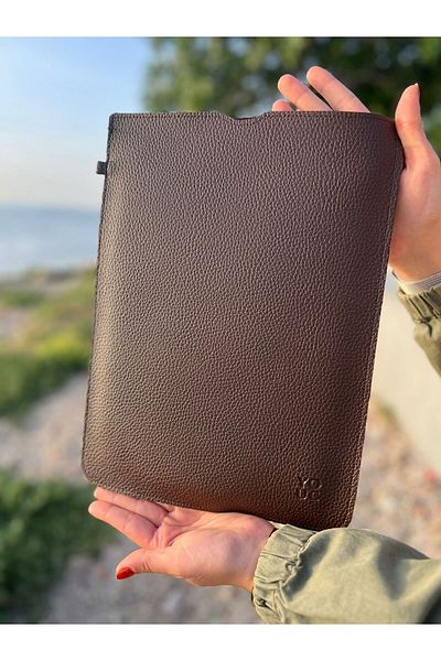 YOUC Design MacBook Pro وAir وغيرها من أجهزة الكمبيوتر المحمول المقاومة للماء - حقيبة كمبيوتر محمول من الجلد الصناعي النباتي مقاس 13 بوصة و14 بوصة و15 بوصة