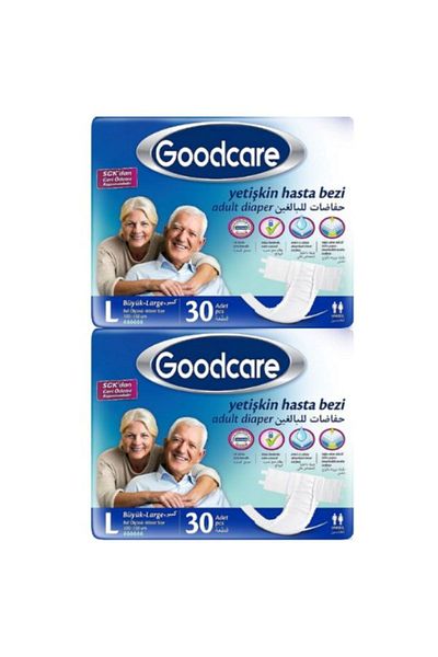Goodcare (L) Waistband Patient Diapers 60 Pieces