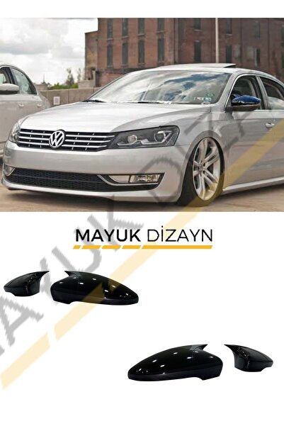 Mayuk Dizayn VOLKSWAGEN Passat B7 2011-2014 Batman Yarasa Ayna Kapağı --MAYUK...