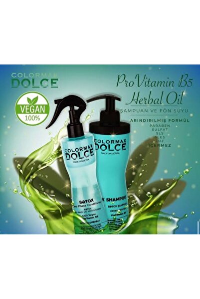 Colormax 1000ml.botox Şampuan Ve 400ml.kolay Tarama Sprayi
