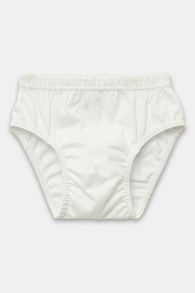 natuline Boy's White Organic Cotton Combed Cotton Panties 3 Pack