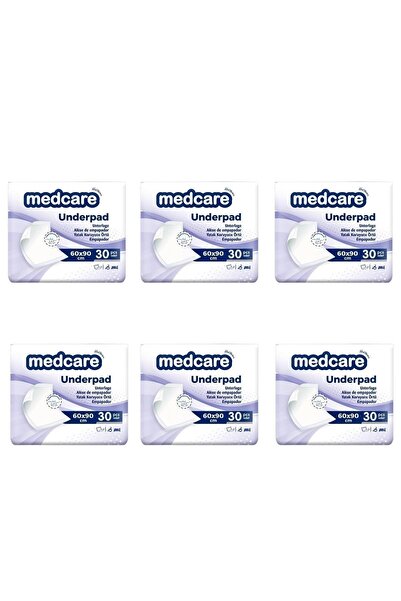 MEDCARE Yatak Koruyucu 60 X 90 180 Adet 6 Paket