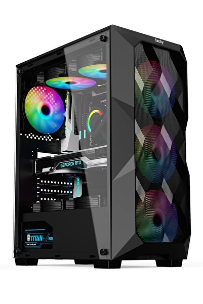 IZOLY Castform İ3-10100F 16GB 512GB M.2 NVMe RX 580 8GB Uyumlu Oyuncu Oem Seti