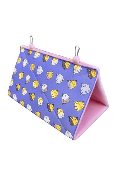 Kuşarkadaşım Cockatiel Nest Sleeping Hammock Tent Purple Sltnhmk21
