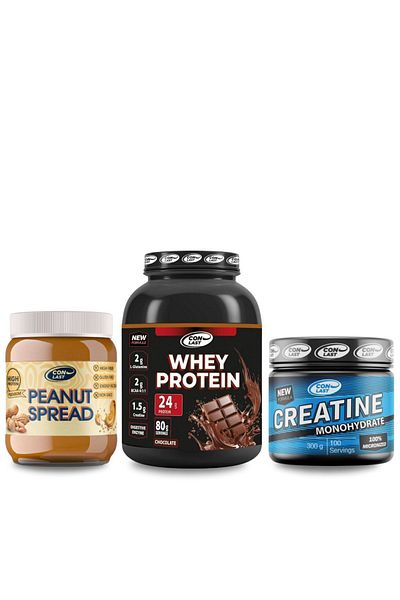 Conlast High Protein Whey Protein - Creatine Monohydrate Peanut Butter 350 Gr GIFTED