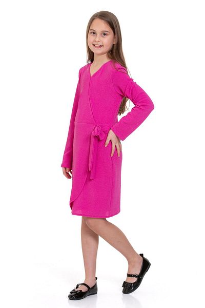 LAPINKOD Rochie de seară elegantă pentru fete cu mâneci lungi cu sclipici