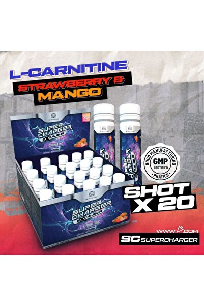 supercharger Sc L-carnitine Excalibur 3000 Mg 20 Shot Mango&çilek