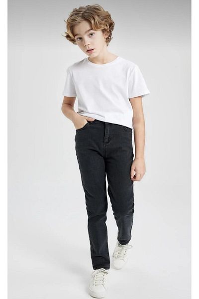 ASL GOLF CLUB Boy's Skinny Leg Slim Fit Jean Trousers