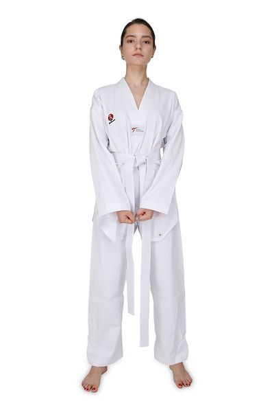 Titan Sport White Collar Twill Taekwondo Suit