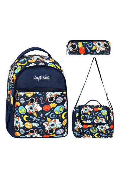 CAKARD Set de 3 JOYS'S KIDS - Rucsac Iloçul, Suport pentru prânz și stilou