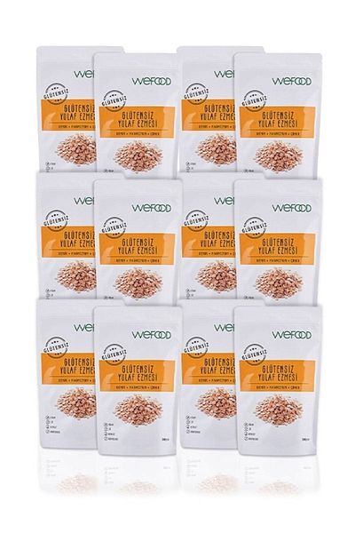 Wefood Gluten Free Oatmeal 300 GrMega Advantage Set 12 Pieces Box 12x300 Gr