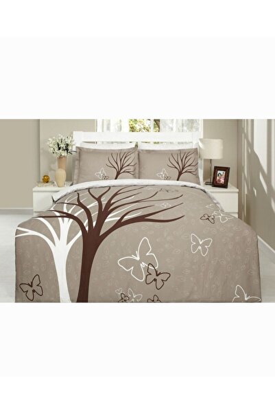 Özdilek طقم بايك لوكس فردي بلون القهوة من بابيلون