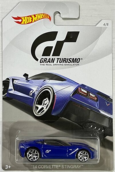 HOT WHEELS 14 Corvette Stingray - Gran Turismo 2018 Serisi - 1/64 Ölçek