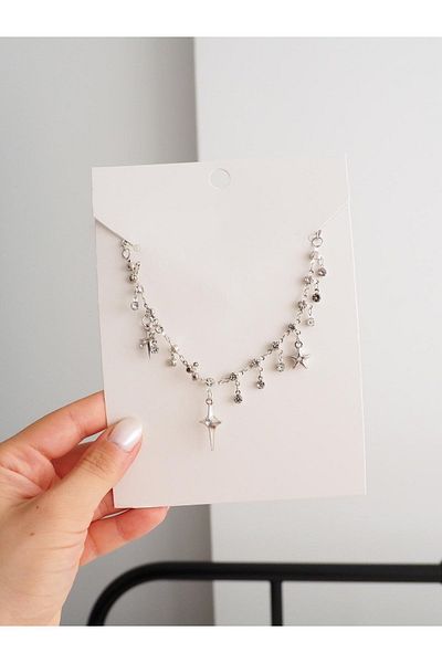 Planet Butik الحد الأدنى قلادة نجمة