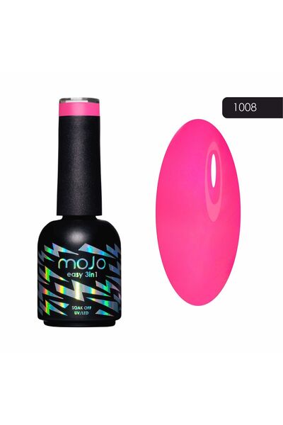 MOJO Tek fazlı Kalıcı oje 1008 EASY 3'ü 1 arada (8 ml)