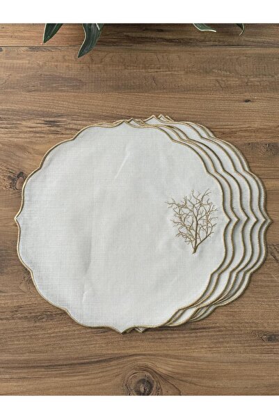 Meri Ev Gereçleri Oymalı Ağaç Işlemeli 6 Parça Supla