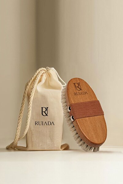 RUIADA %100 Doğal At Kılı Selülit Fırçası