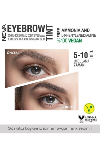 Neva Kaş Boyası Seti (vegan) 1.1 KÜL GRİ - Ash Gray