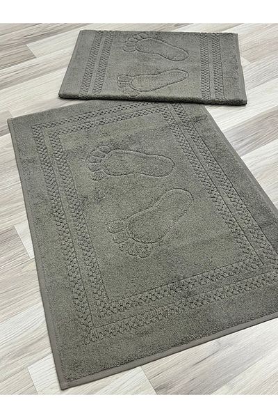 AYHANHOME 2 Συσκευασία 50x70 cm 100% βαμβακερές πετσέτες ποδιών - Πατάκια με μοτίβο ποδιών