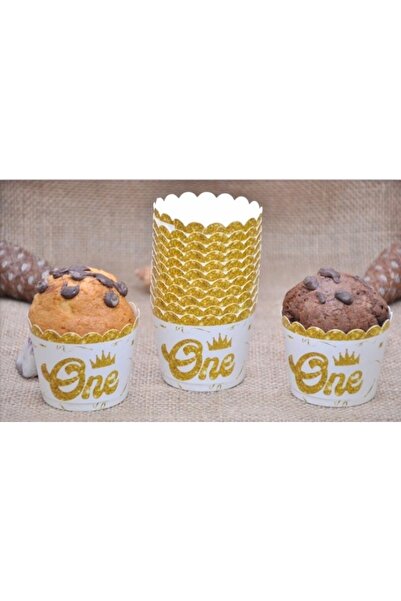 MFM Parti One Themed Muffin Cupcake 25 buc