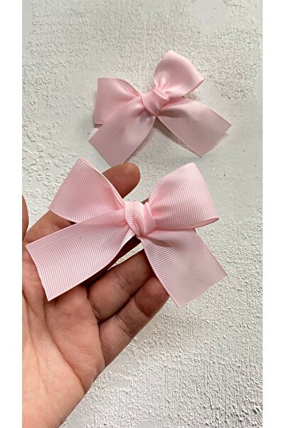 Toka Perisi Пряжка-бант з рожевою стрічкою