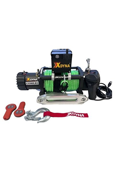 Goliath XDYNA 13500 LB VOODOO Sentetik Halatlı Off Road Vinci