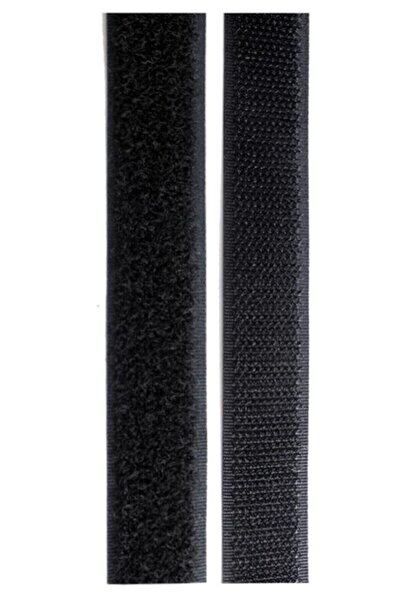 Genel Markalar Cırt Cırt Bant 2 Metre Uzunluk 2 Cm Genişlik Cırtcırtbant (SİYAH)