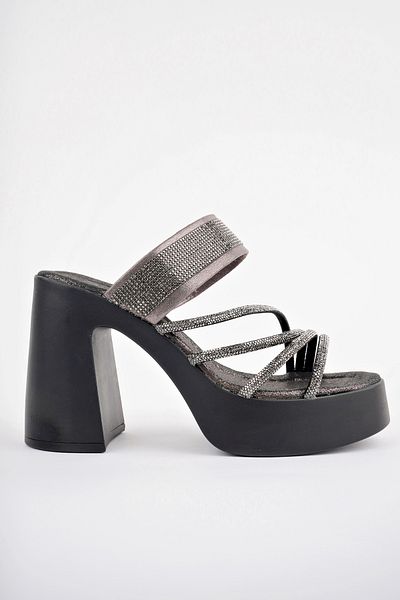 Freemax Pantofi cu platformă de damă Platinum cu toc înalt de 12 cm