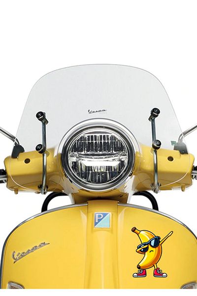 MegaSticker Autocolant Cool Banana Banana - Mașină, Motocicletă, Cască, Laptop, Geam 14x12 Cm