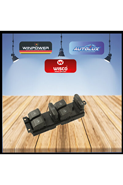 VW Cam Acma Dugmesı 9Pın 4Lu Vw Bora Golf Passat [1J4959857B]