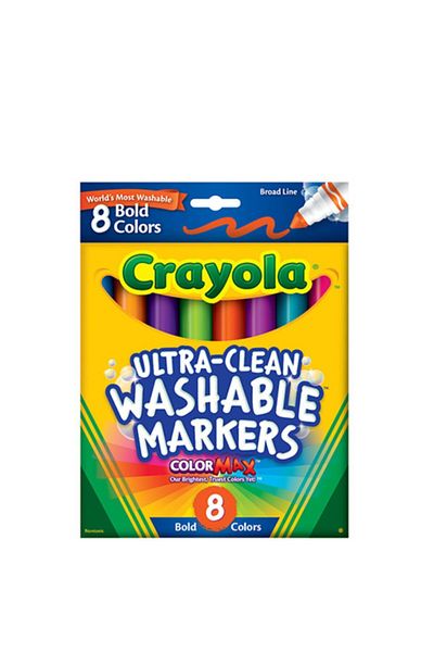 Crayola Washable Felt Tip Crayons 8 Colors