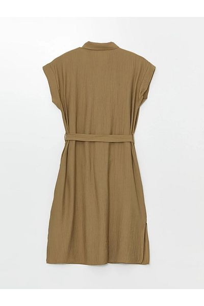LC Waikiki Plain Short Sleeve Women's Shirt Dress