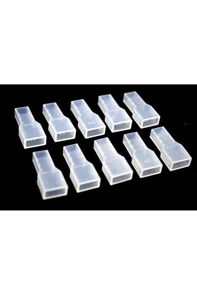 Genel Markalar 50 Adet SF2D Dişi Fiş Terminal Soket Fiş Kılıfı