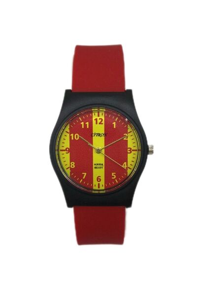Citron Kırmızı Sarı Genç Çocuk Kol Saati