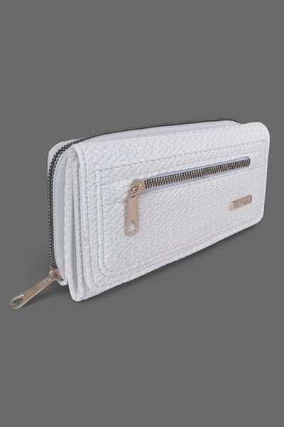 Lederax Ld163 Faux Leather Straw Patterned Women's Wallet with Phone Compartment