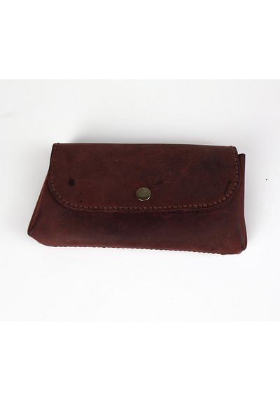 AiryFooT Portofel mare pentru femei - tăiat gata, piele fragmentată, Zeugma Crazy Leather Hobby
