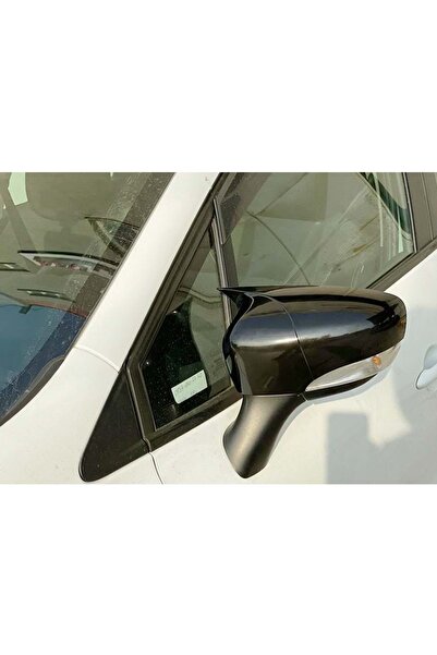 HasAkman Renault Clio 4 Batman Yarasa Ayna Kapağı Piano Black 2012 2013 2014 ...