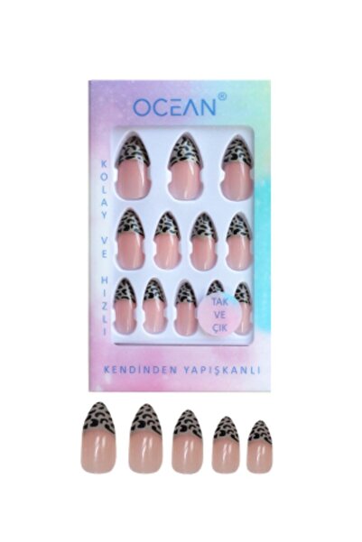 Ocean Takma Tırnak Tak Ve Çık Kendinden Yapışkanlı - 728