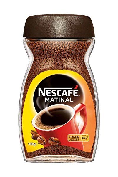 Nescafe matinal kahve 100 Gr yoğun lezzet