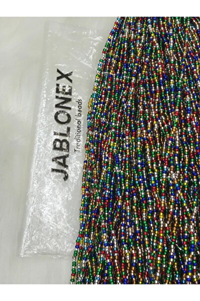 Caglar Accessories 0.11 Нанизи (прозрачно синьо) пясъчни мъниста 500 грама