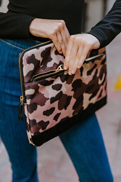 Fudela Чанта за лаптоп 13-14 инча в кафяво