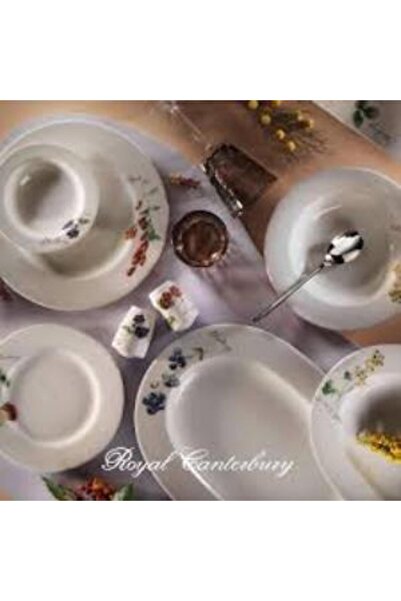 Royal Canterbury Very Berry 53 Parça Yemek Takımı