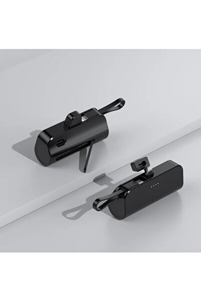 UralTeknik New power Mini 5000 mah çift Portlu Kapsül Kompakt Taşınabilir  St...