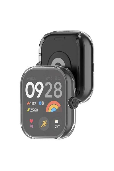 Nezih Case حافظة حماية كاملة وواقي شاشة لهاتف Xiaomi Redmi Watch 4 / Redmi Watch 5 Soft 360