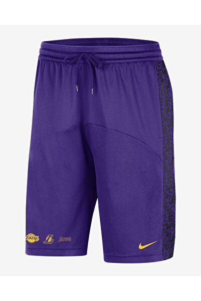 Nike Los Angeles Lakers Starting 5 Courtside Dri-FIT NBA Graphic Erkek Basketbol Şort
