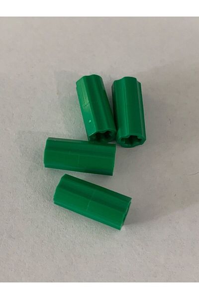LEGO Green Technic Moc Custom Axle Connector 2l - 4 Pieces to Send