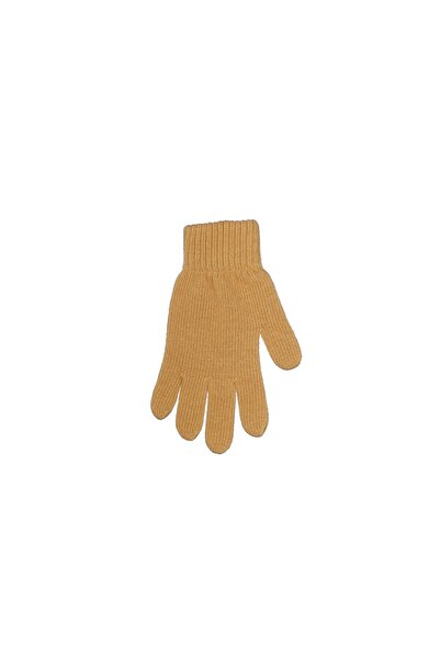 Fonem Unisex Likralı Yün Eldiven FO 5557 Hardal