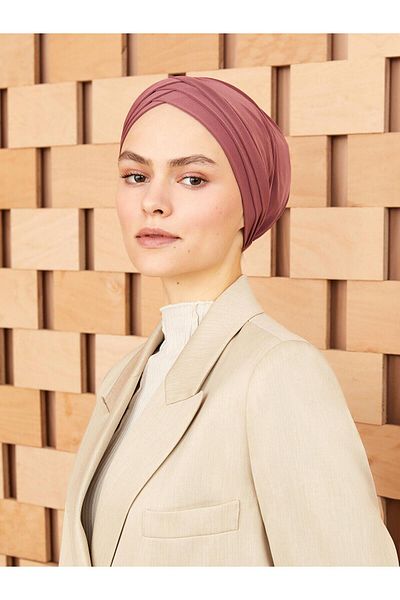 LC Waikiki LCW Modest - Boneta Hijab pentru femei cu 3 benzi