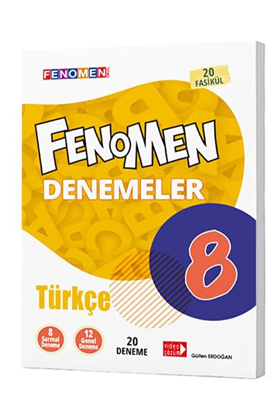 Gama Yayınları 8. Sınıf Lgs Türkçe Fenomen 20'li Deneme / Gülten Erdoğan / / ...